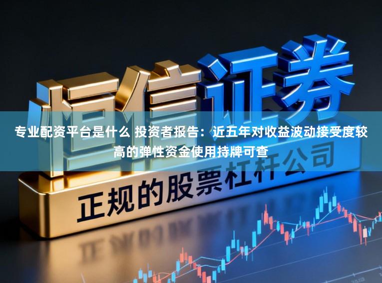 专业配资平台是什么 投资者报告：近五年对收益波动接受度较高的弹性资金使用持牌可查