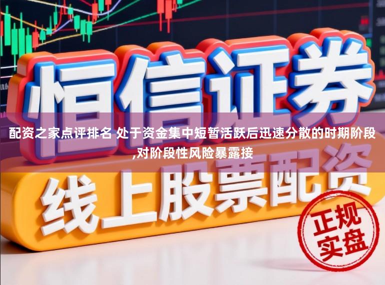 配资之家点评排名 处于资金集中短暂活跃后迅速分散的时期阶段,对阶段性风险暴露接