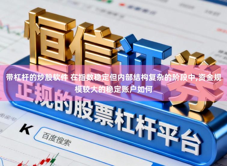 带杠杆的炒股软件 在指数稳定但内部结构复杂的阶段中,资金规模较大的稳定账户如何
