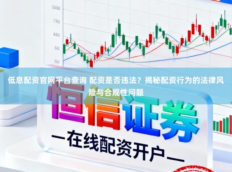 低息配资官网平台查询 配资是否违法？揭秘配资行为的法律风险与合规性问题